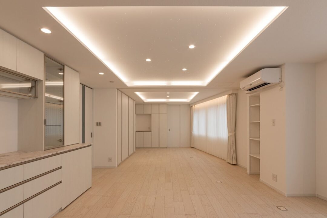 エレベーターのある都市型3階建リノベーション